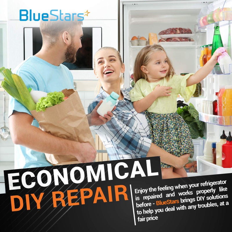 BlueStars WP2260518W 2260502W Refrigerator Water Filter Cap Replacement - Compatible with Whirlpool & Kenmore Refrigerators - Replaces 2260518W WP2260518WVP PS11739972 - Image 5